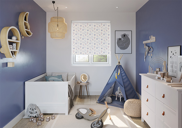 Robots, Creative Orange - Twist&Fit Roller Blind - Image 8